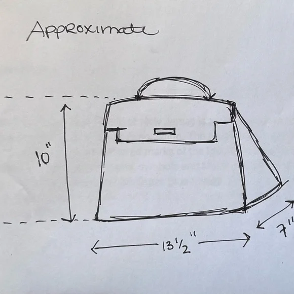 Faux - HERMES  Kelly Bag  ⭐️⭐️⭐️ - Picture 15 of 16